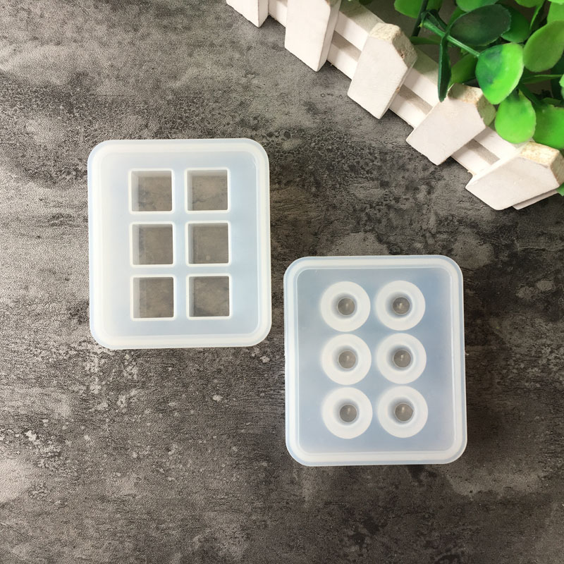 Resin Art Epoxy - Silicone Mold 16mm Cube ball beads