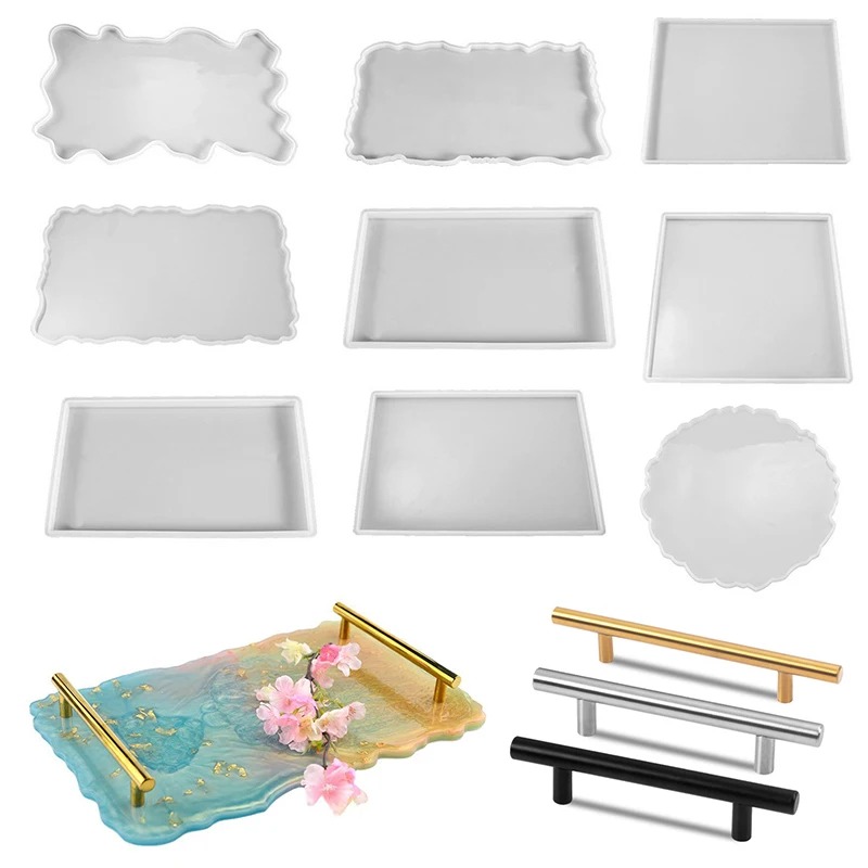 Resin Art Epoxy - Tray Epoxy Resin Silicone Mold DIY