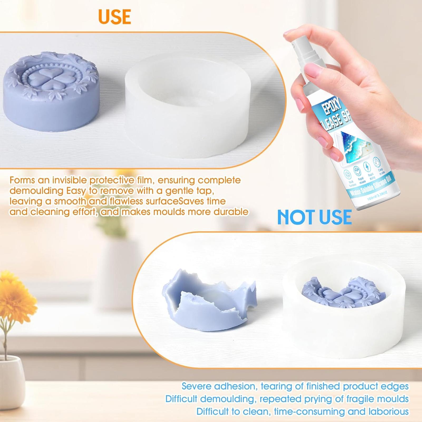 100ml Silicone Release Spray E - Resin Art Workshop review and price
