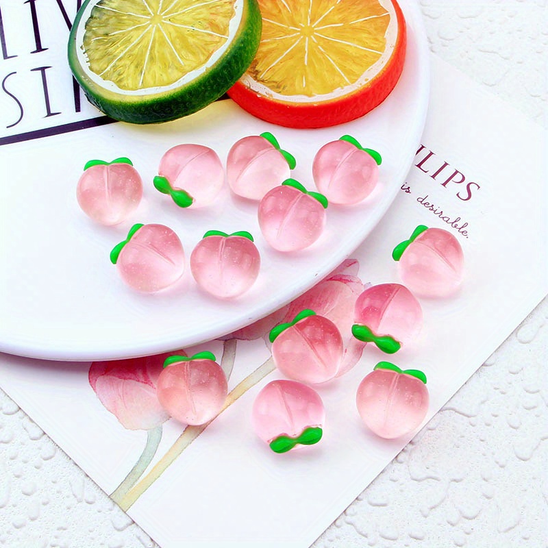 10Pcs New Transparent Peach Fl - Resin Art Box review and price