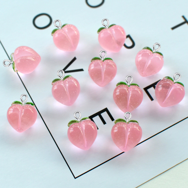 10Pcs New Transparent Peach Fl - Resin Art Box review and price
