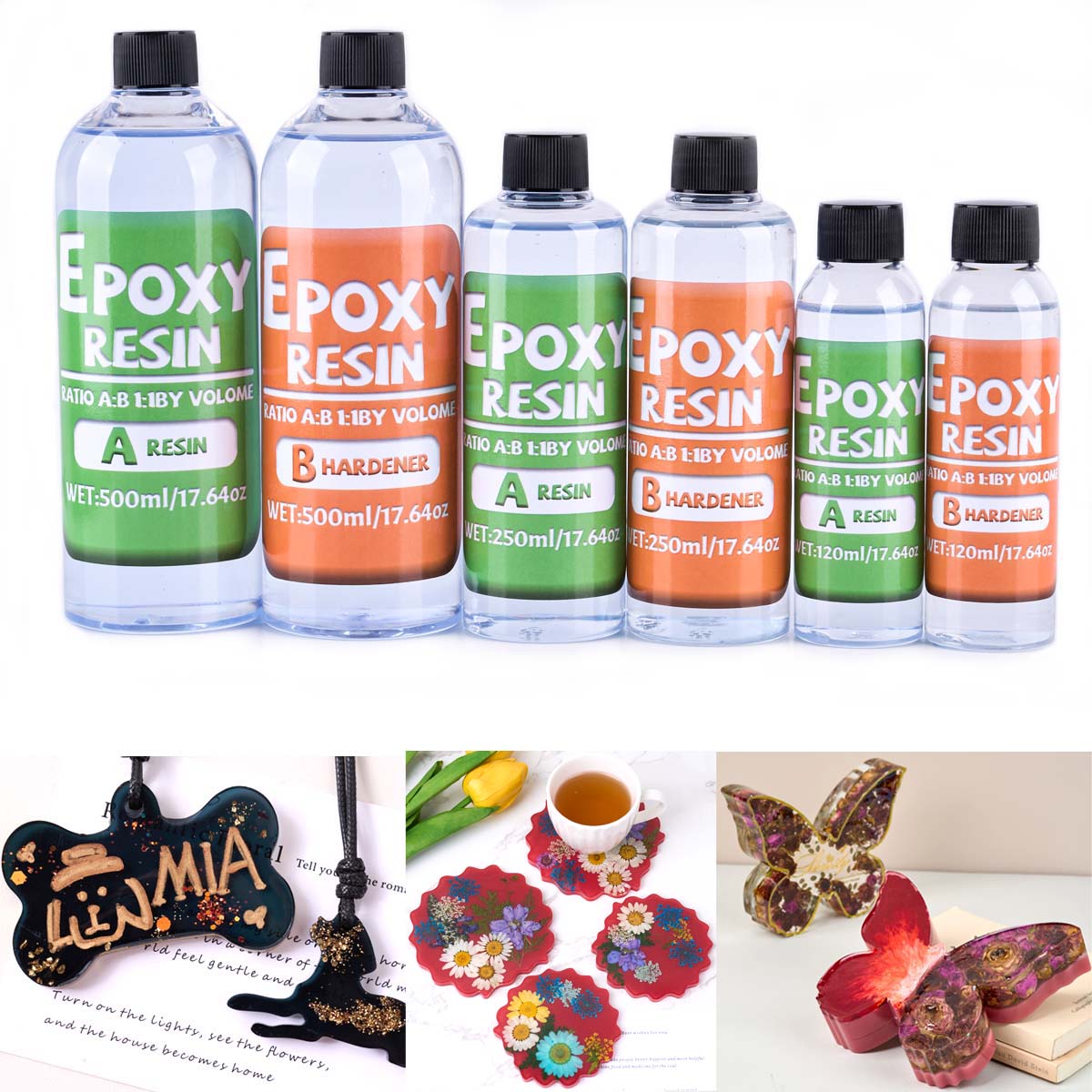 1:1 Ratio Epoxy Resin Kit Anti - Resin Art Epoxy review and price