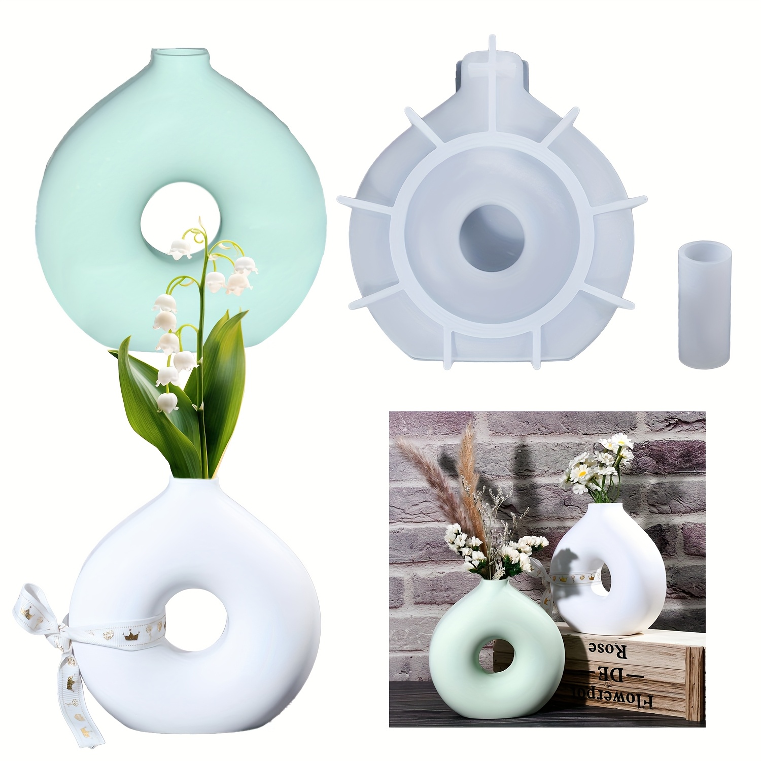 1 DIY Round Vase Silicone Moul - Resin Art Epoxy review and price