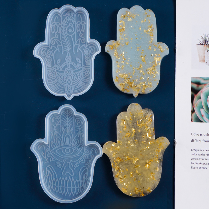 1 Pcs DIY Coaster Hand of Fati - Resin Art Epoxy review and price