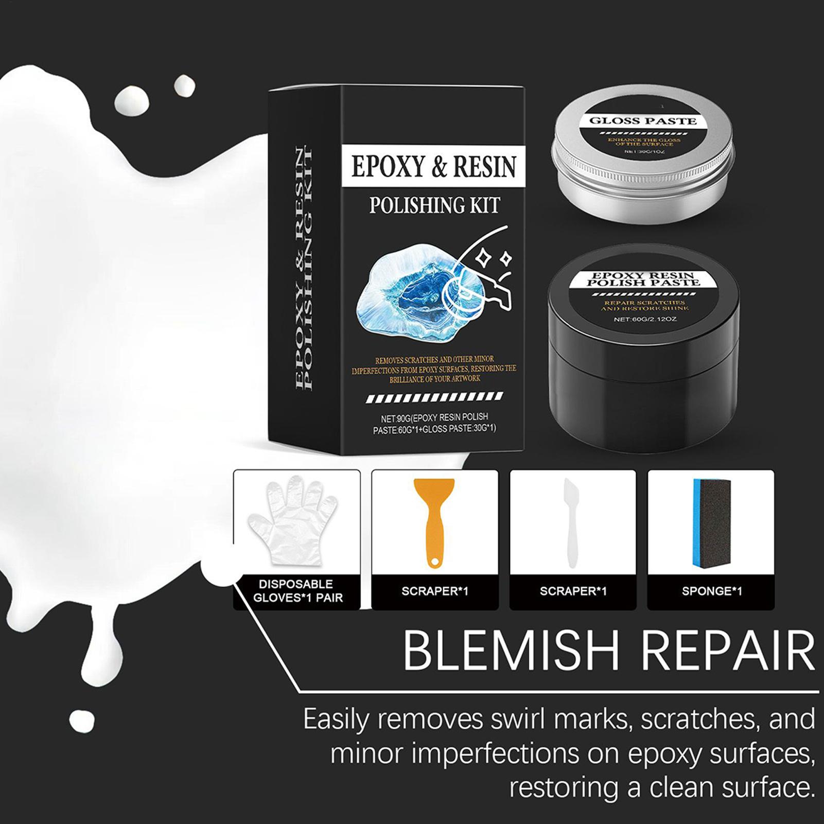 Epoxy Resin Polishing Kit - Cr - Resin Art Epoxy review and price