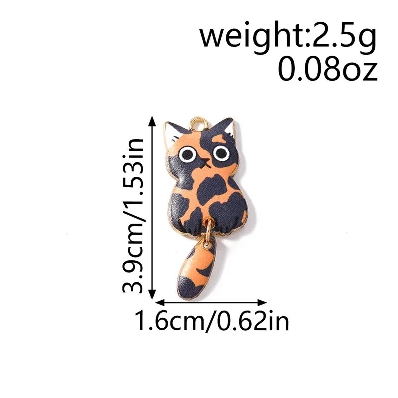 10Pcs 16×39mm Cute Cartoon Cat - Resin Art Box review and price