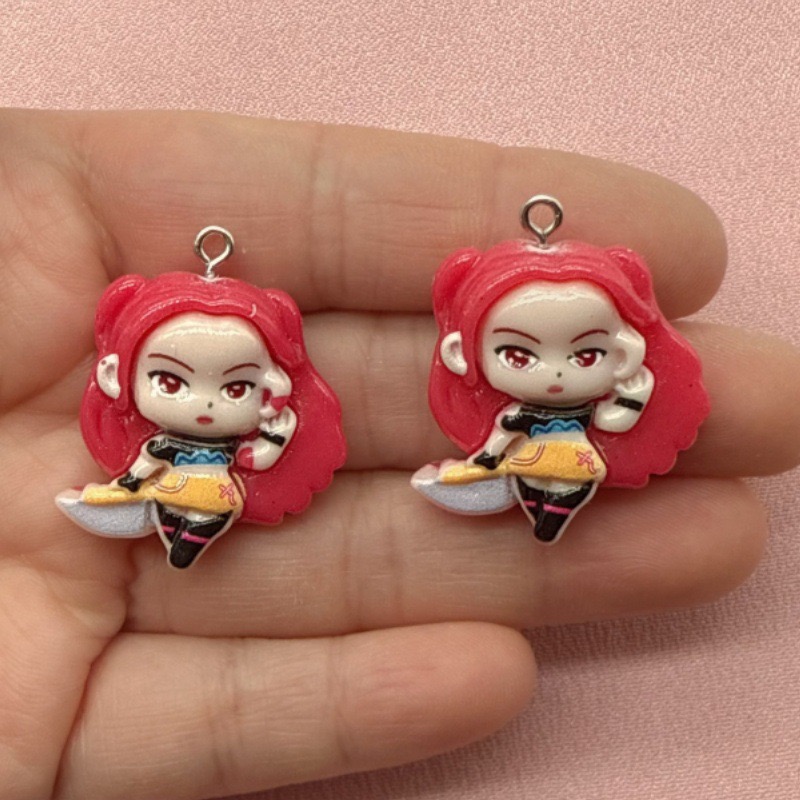 10pcs resin cartoon pendant, D - Resin Art Box review and price