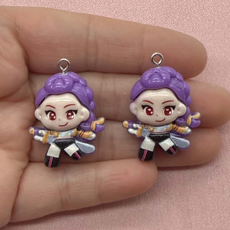 10pcs resin cartoon pendant, D - Resin Art Box review and price