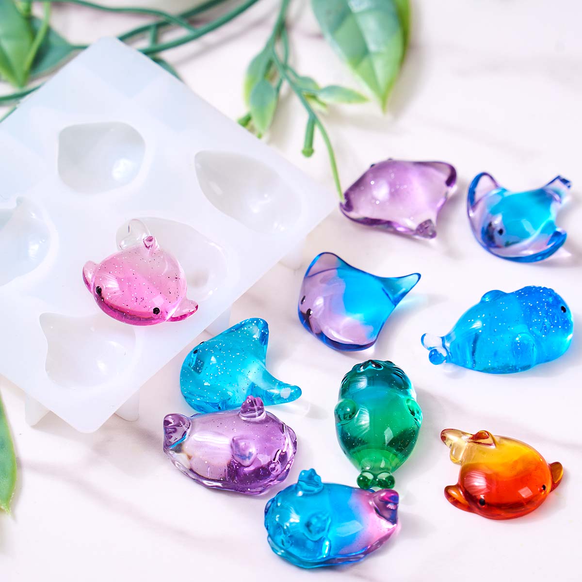 3D Healing Kawaii Manta Ray Wh - Resin Art Epoxy review and price