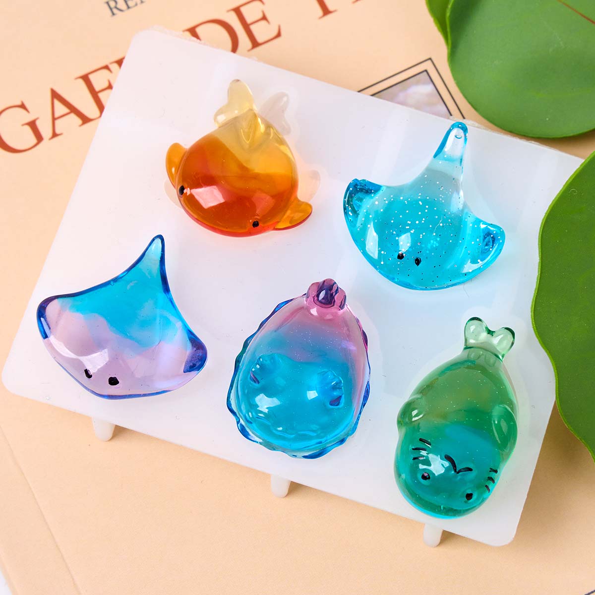 3D Healing Kawaii Manta Ray Wh - Resin Art Epoxy review and price