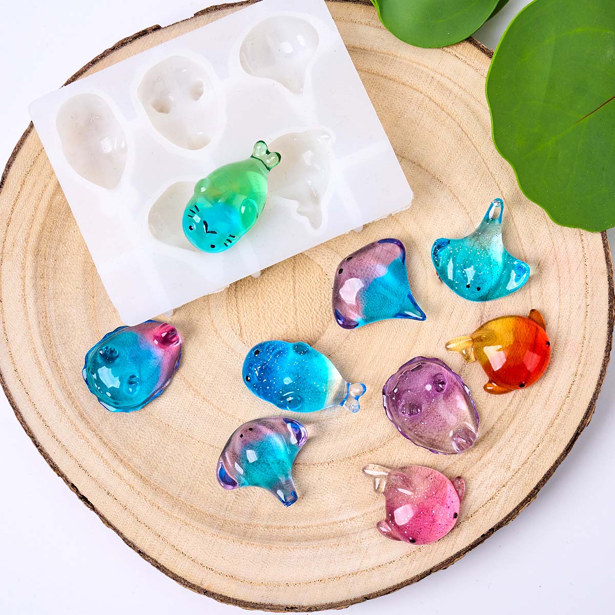 3D Healing Kawaii Manta Ray Wh - Resin Art Epoxy review and price