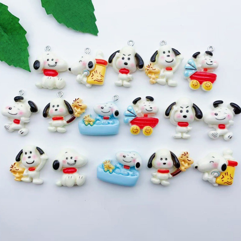 12pcs resin cartoon dog pendan - Resin Art Box review and price