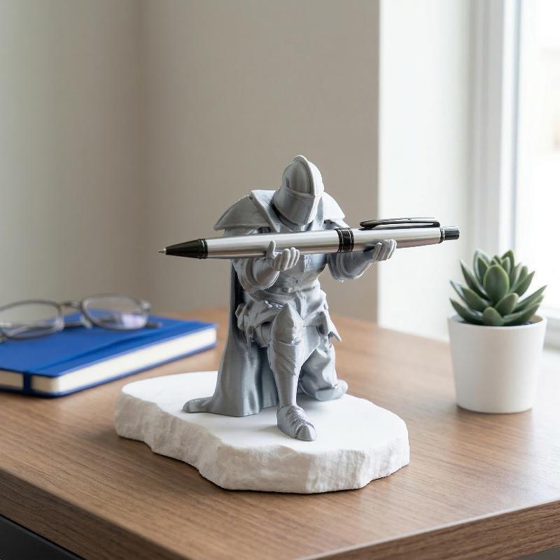 Knight Pen Holder Resin Mediev - Resin Art Workshop review and price