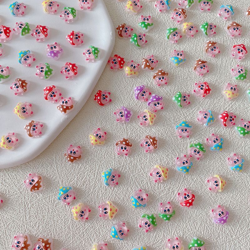 2/10/20pcs Kirby Nail Charms 3 - Resin Art Workshop review and price