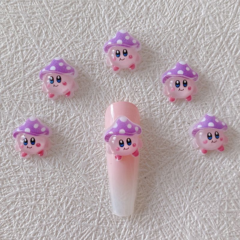 2/10/20pcs Kirby Nail Charms 3 - Resin Art Workshop review and price