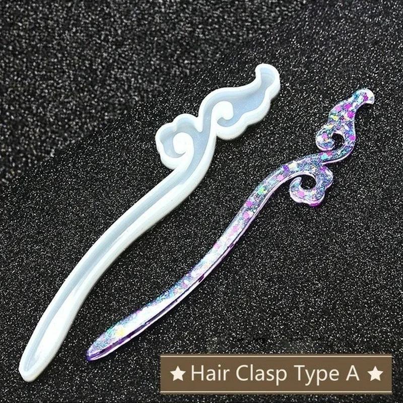 New Transparent Hairpin Silico - Resin Art Box review and price