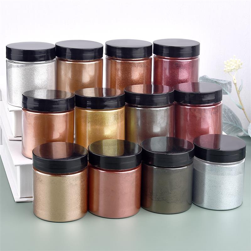 50g Shimmer Metallic Gold Silv - Resin Art Epoxy review and price