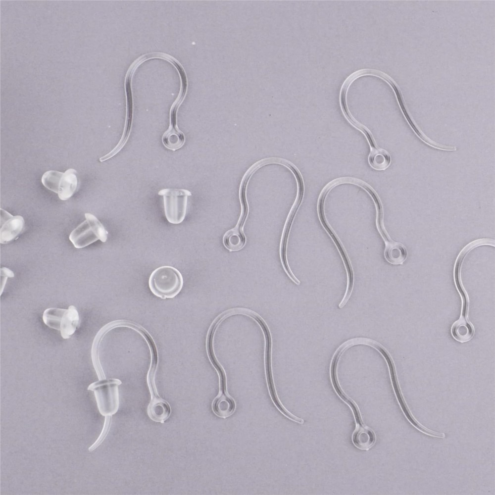 40pcs Clear Plastic Earring Ho - Resin Art Box review and price