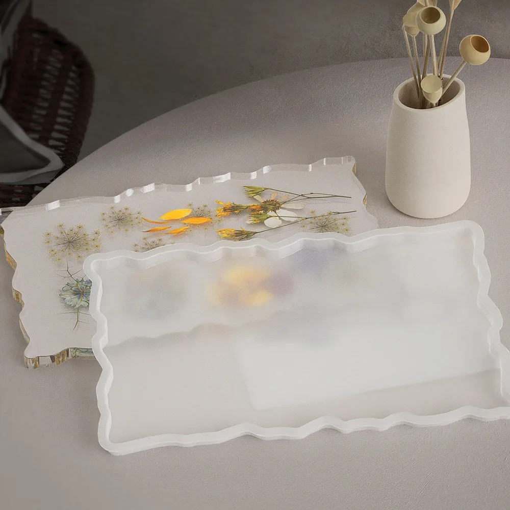 Tray Epoxy Resin Silicone Mold - Resin Art Epoxy review and price