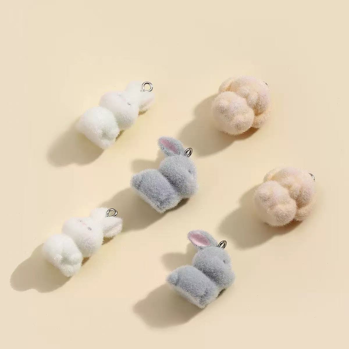 10pcs Flocking Little Rabbit R - Resin Art Box review and price
