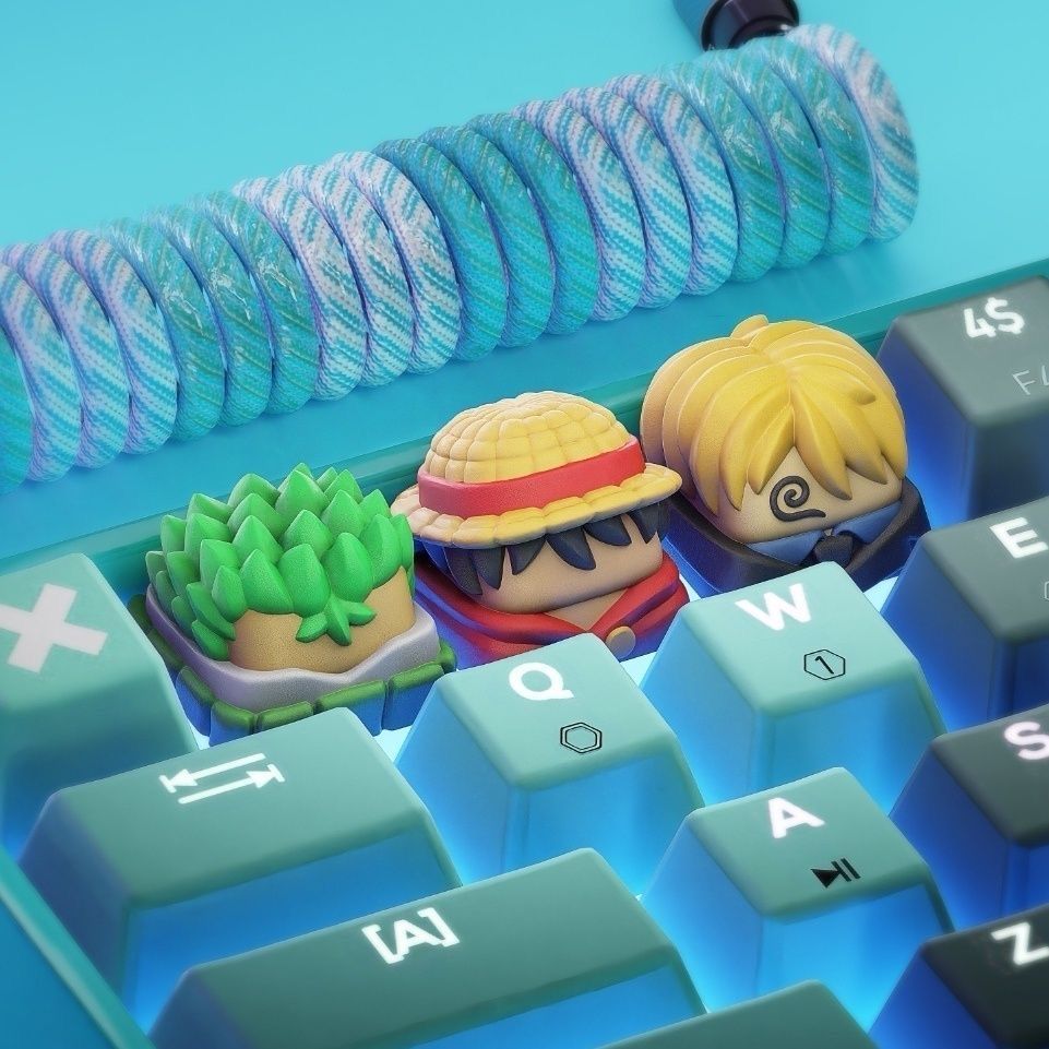 New Kawaii ONE PIECE Luffy Key - Resin Art Workshop review and price