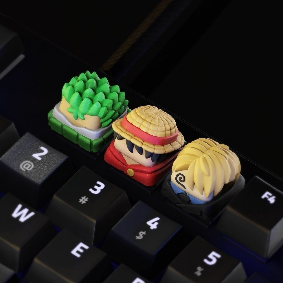 New Kawaii ONE PIECE Luffy Key - Resin Art Workshop review and price